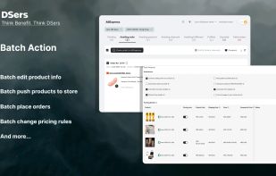 Edit product information, publish products to your store, place supplier orders, and apply pricing rules in batches. Manage growing catalogs and order volumes with fewer repetitive actions.