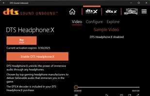 DTS Sound Unbound screenshot 1
