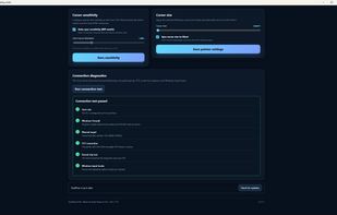 Host setting tab