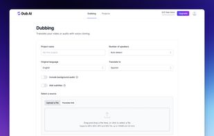 Dub AI screenshot 1