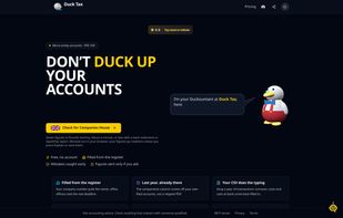 Duck Tax: raw figures in, a validated micro-entity balance sheet out