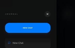 DuckLLM Mobile Side Panel Showing DuckLLM's Features