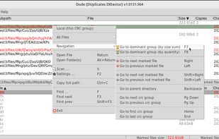 DUDE (DUplicates DEtector) screenshot 1