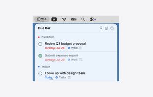 Due Bar screenshot 1