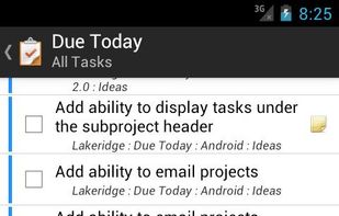 Due Today screenshot 2