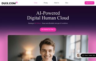 DUIX.com screenshot 1