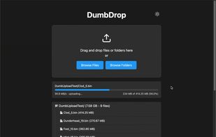 DumbDrop screenshot 1