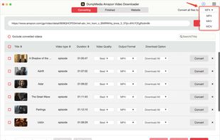 select output format