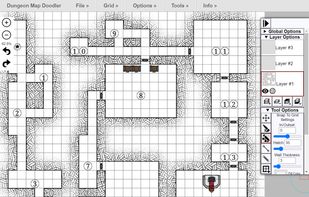 Dungeon Map Doodler screenshot 1