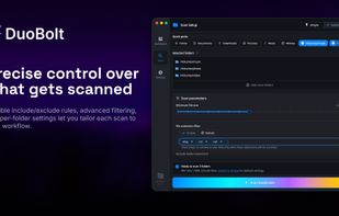 Advanced filtering and scan rules for precise control over results.