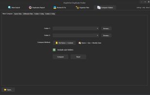 Folder Compare Feature