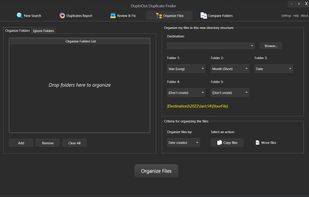 File Organizer Feature