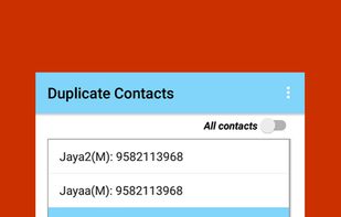 Duplicate Contacts screenshot 1