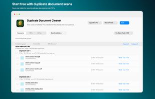 Duplicate Document Cleaner screenshot 1