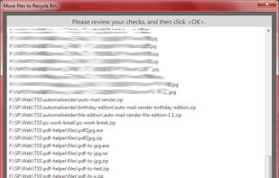 Duplicate File Finder Mini screenshot 1