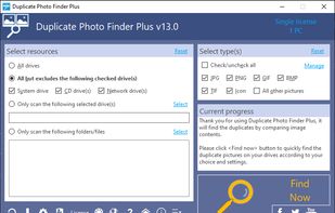 Duplicate Photo Finder Plus screenshot 1