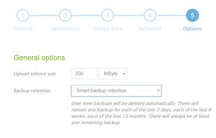Duplicati screenshot 3