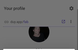Change username dialog