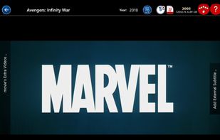 the DVD player UI 