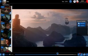 DVD Movie playback with all options