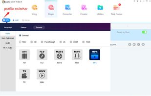 DVDFab Blu-ray Ripper screenshot 1