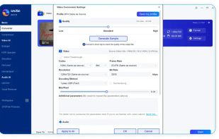 UniFab Video Converter screenshot 1