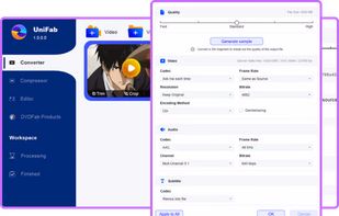 UniFab Video Converter screenshot 3