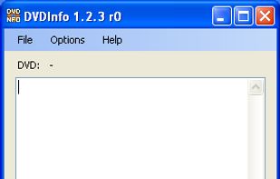 DVDInfo 1.2.3r0 on Windows XP