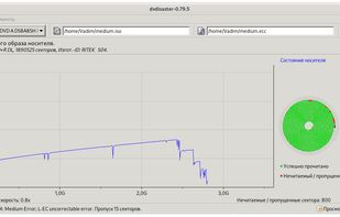 dvdisaster screenshot 1