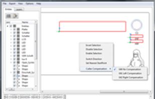 DXF2Gcode screenshot 2