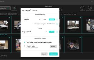DxO PureRAW screenshot 1