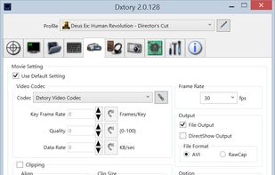 Dxtory screenshot 1