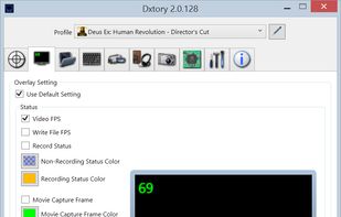 Dxtory screenshot 1