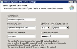 Dynamic DNS client for Windows screenshot 1