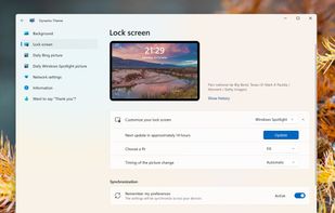 Dynamic Theme screenshot 1