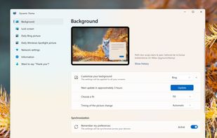 Dynamic Theme screenshot 1