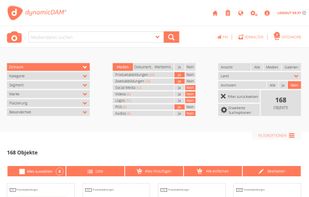 dynamicDAM® screenshot 1