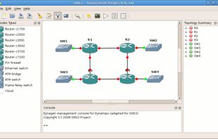 Dynamips screenshot 1