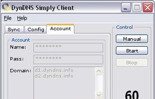 DynDNS Simply Client screenshot 1