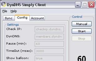 DynDNS Simply Client screenshot 2