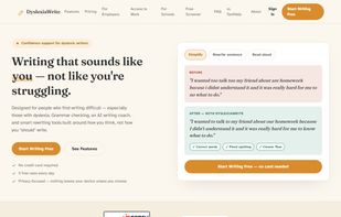 DyslexiaWrite screenshot 1