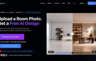DznrAI Landing Page