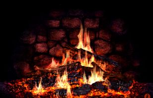 Fireplace 3D screenshot 1