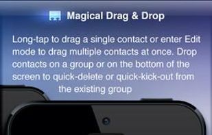 Groups: SMS, Mail and Manage Contacts screenshot 1
