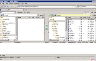 version 1.0.10 , winxp, sftp connection