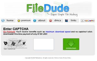FileDude with Adblock Plus