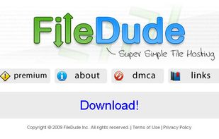 FileDude with Adblock Plus