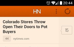 HN - Hacker News Reader screenshot 1