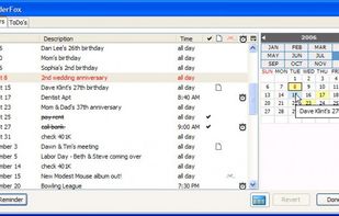 ReminderFox screenshot 1