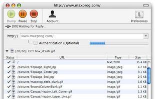 Web Dumper screenshot 1